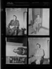 Photos of individuals (4 Negatives), December 1955 - February 1956, undated [Sleeve 27, Folder c, Box 9]